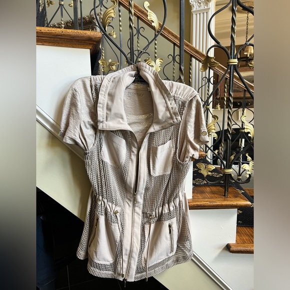 Veste Chico Zenergy - Taille 0 - Neuf Avec étiquettes - Doré Léger